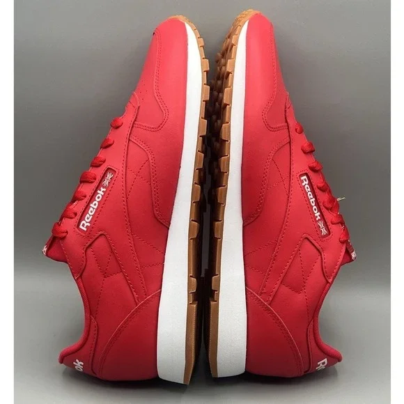 Reebok Classic Leather Vector Red Retro Shoes - Men's Size 11 NEW - Picture 6 of 8